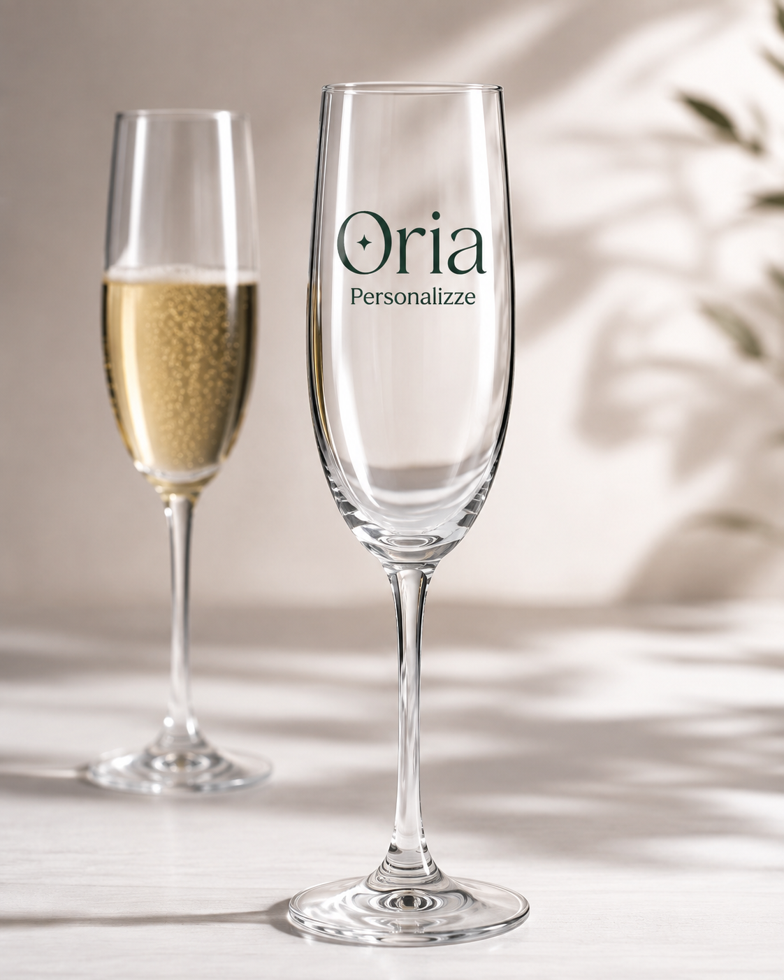 Taça para champagne acrilico 220ml